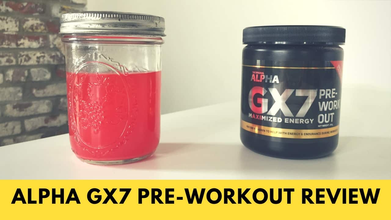  Alpha gx7 pre workout powder review for Weight Loss