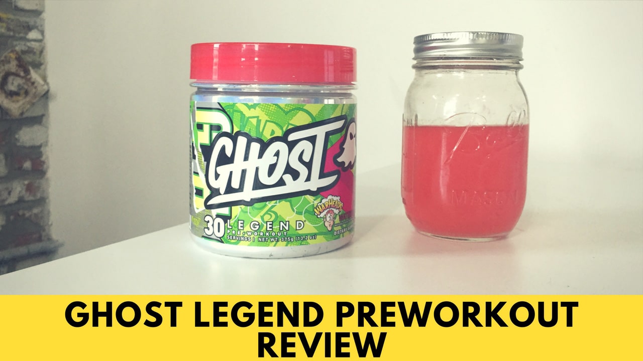 GHOST Legend All Out Pre-Workout Powder, Blue  