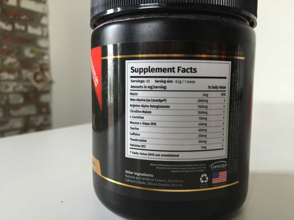 Alpha GX7 Pre-Workout - Cherry