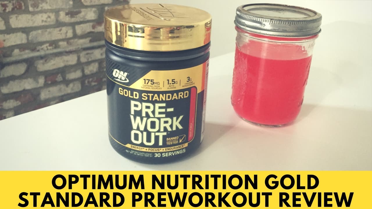 15 Minute Gold standard pre workout ingredients for Gym