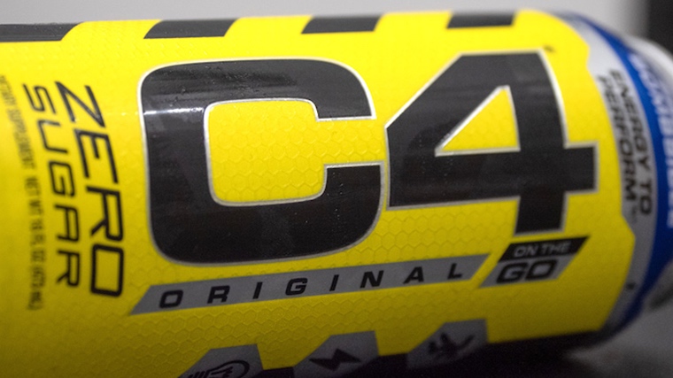 Zero sugar Cellucor C4 pre-workout