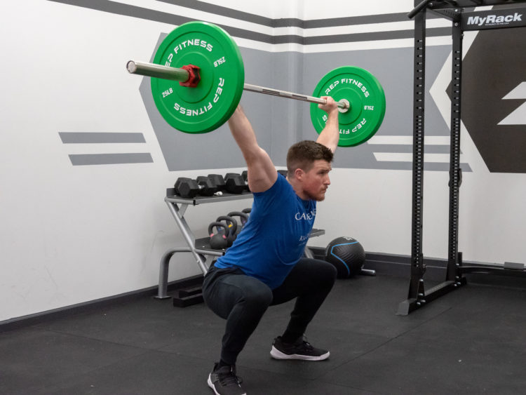 Hang Snatch Exercise Guide - Receive Low and Stable