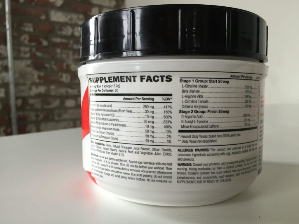  Vintage Labs Pre Workout for Fat Body