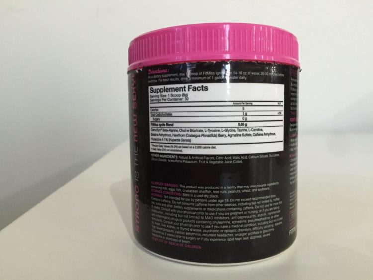 FitMiss Ignite Review — A PreWorkout Just for Women