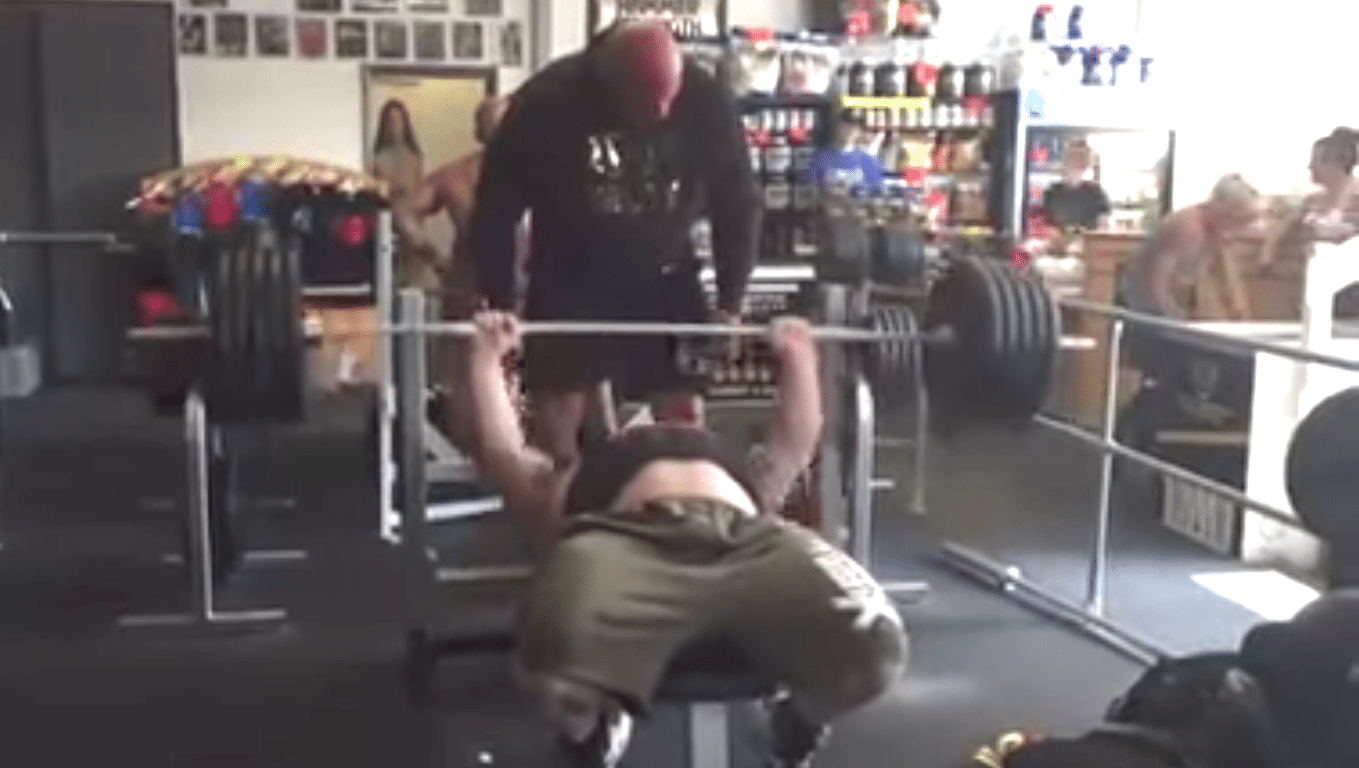 Eddie Hall Bench Presses 496 Pounds For 10 Reps Barbend