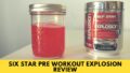 Six Star Pro Nutrition Pre-Workout Explosion
