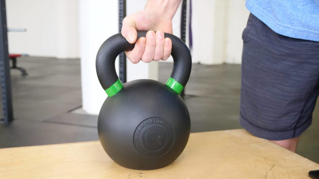 Rogue fitness rubber coated kettlebell sale