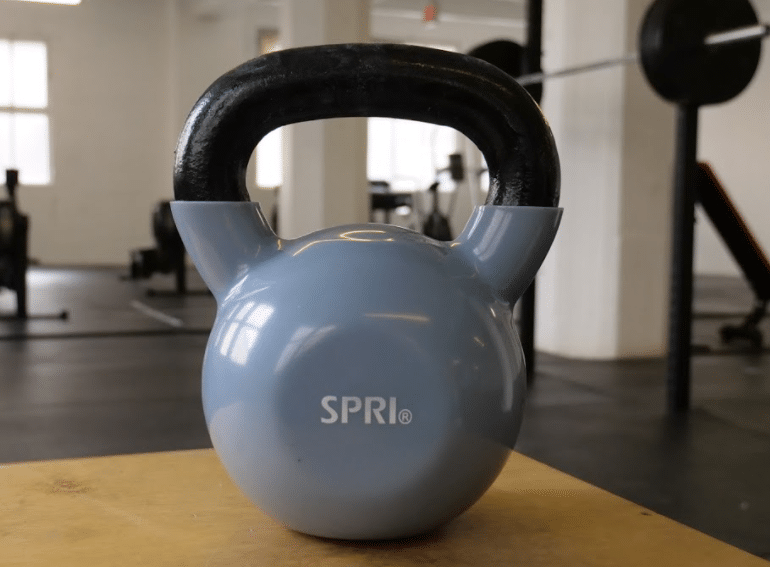 SPRI Vinyl Kettlebell Review 2024 BarBend