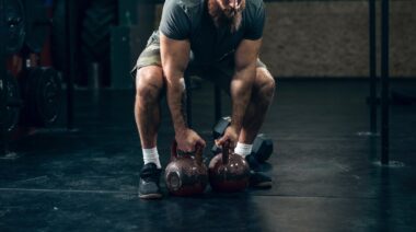 double kettlebell