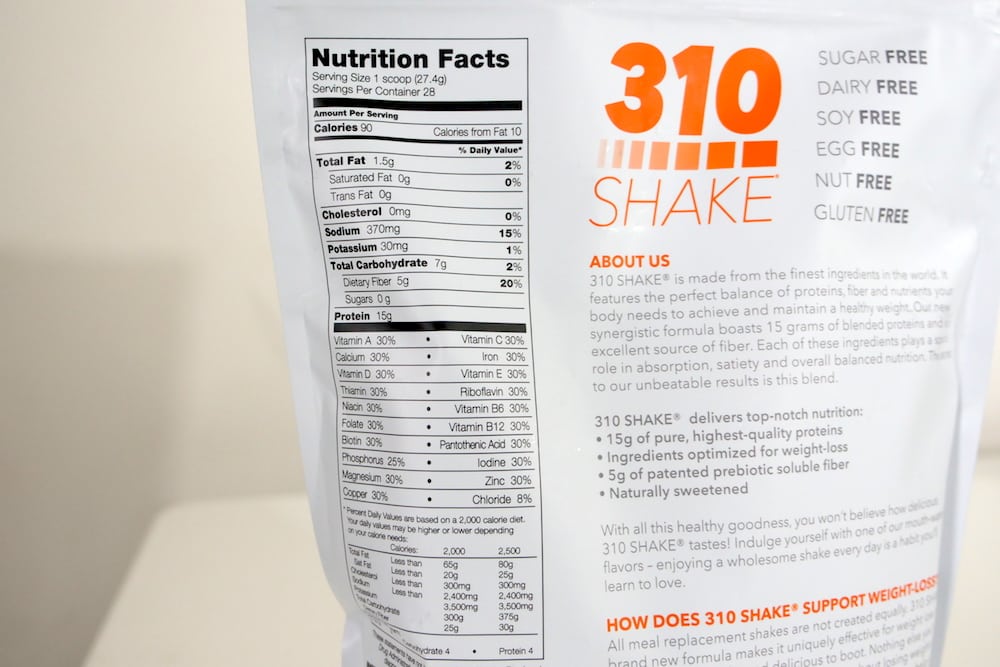 310 Meal Replacement Shake Review