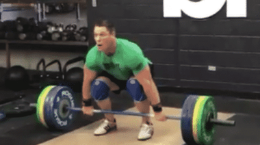 John Cena Power Clean