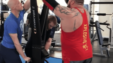 Eddie Hall SkiErg