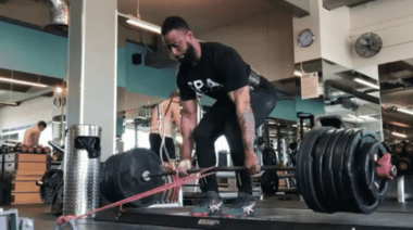 Forward Banded Deadlift