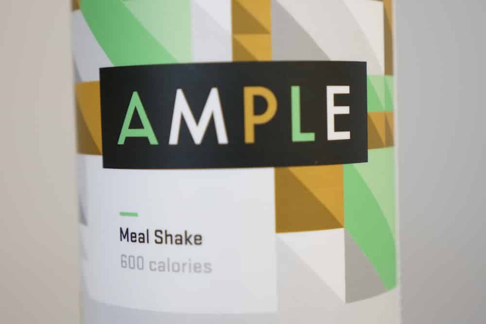 The label of Ample Meal