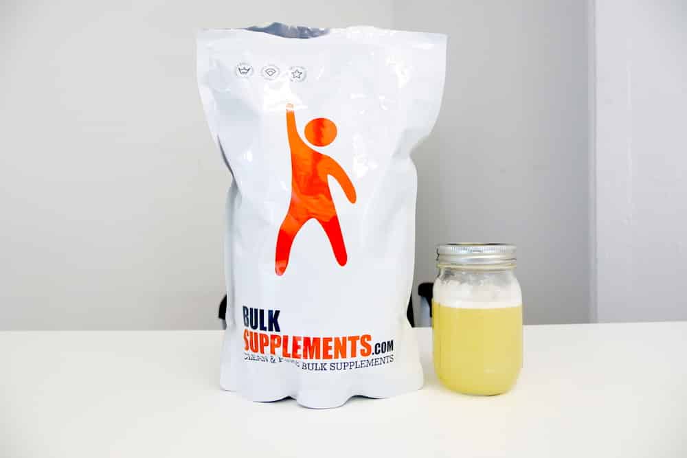Whey isolate from BulkSupplements