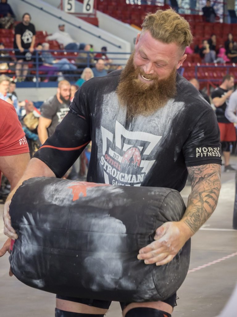 Strongman Sandbag Carry