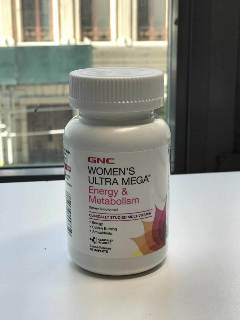 GNC Women's Ultra Mega Energy Metabolism Closeup