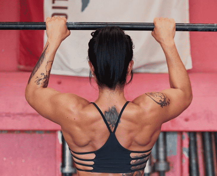 Stefanie Cohen  Athletic performance, Back and biceps, Delts