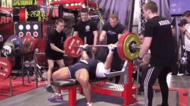 Andrey Sapozhonkov Bench Press