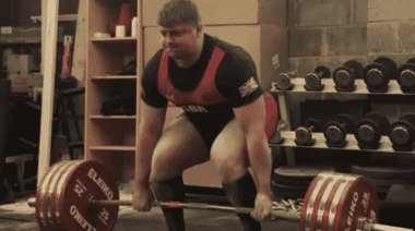 Luke Richardson 375kg Deadlift