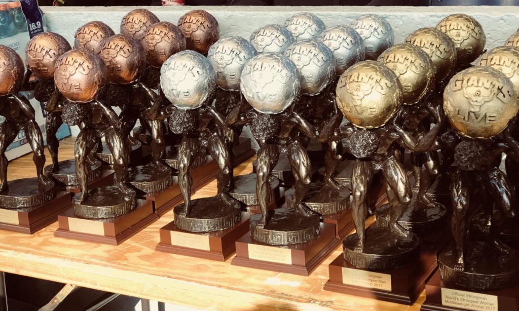 Giants Live Strongman Trophies