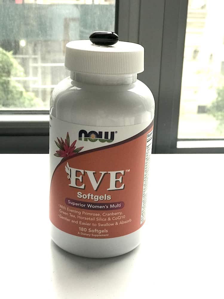 Eve softgels closeup