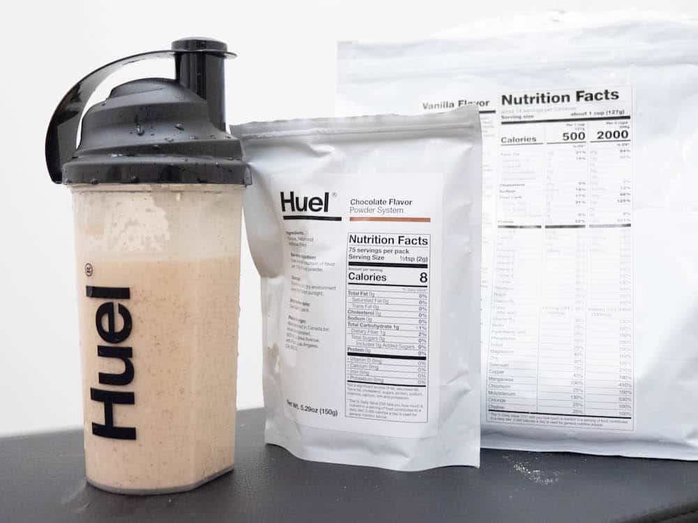 A kit for Huel meal replacement