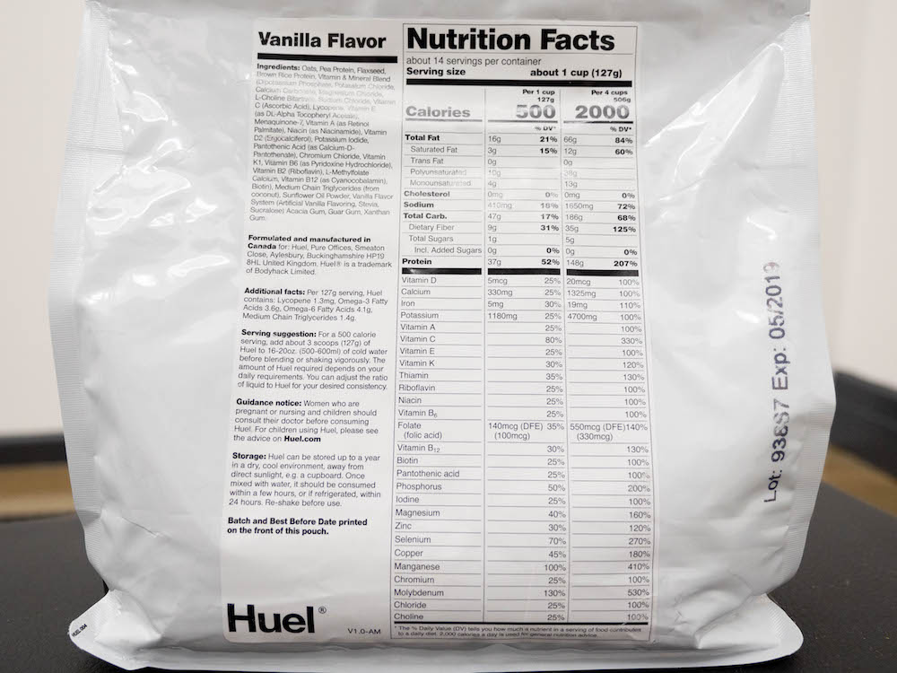 Huel Review A Vegan Meal Replacement High in Omega 3 BarBend