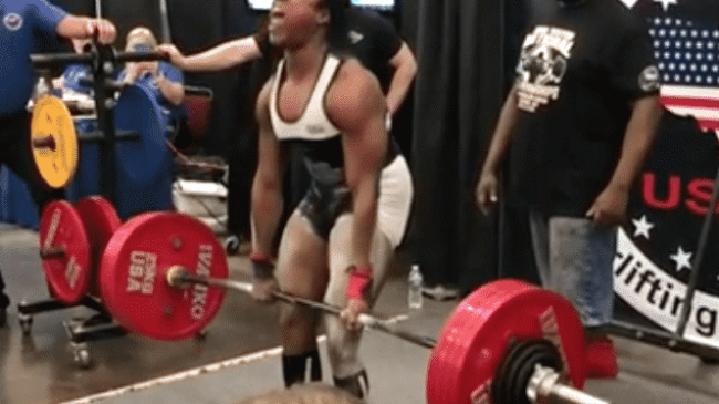 Kim Walford 242-5kg deadlift