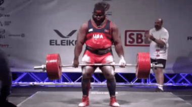 Ray Williams 398.5kg deadlift