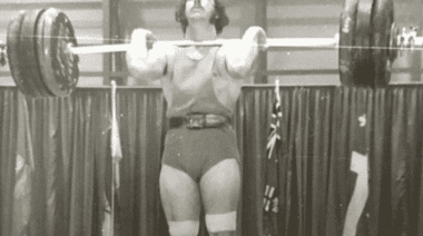 Canadian weightlifter Bob Santavy