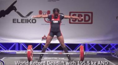 Joy Nnamani Sets World Record Deadlift