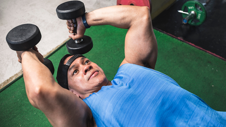 Deep Squat Bicep Presses  These 4 Trainer-Approved Compound Arm