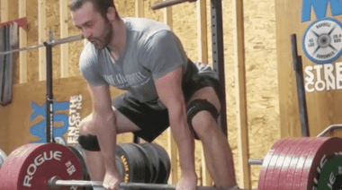 Powerlifter Cailer Woolam Deadlifts a Strong and Fast 400kg