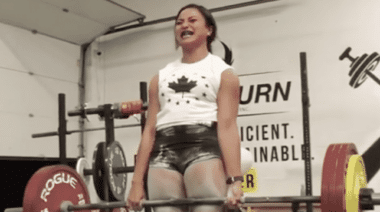 Christine Castro Mock Powerlifting Meet 200kg Deadlift