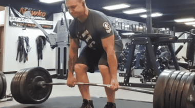 Jesse Norris Hits 225kg Cardio Deadlift