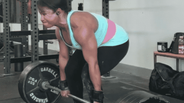 Barbara Lee Deadlifts 184kg 10-reps