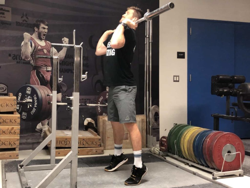 Squat Jerk Drive Phase 1