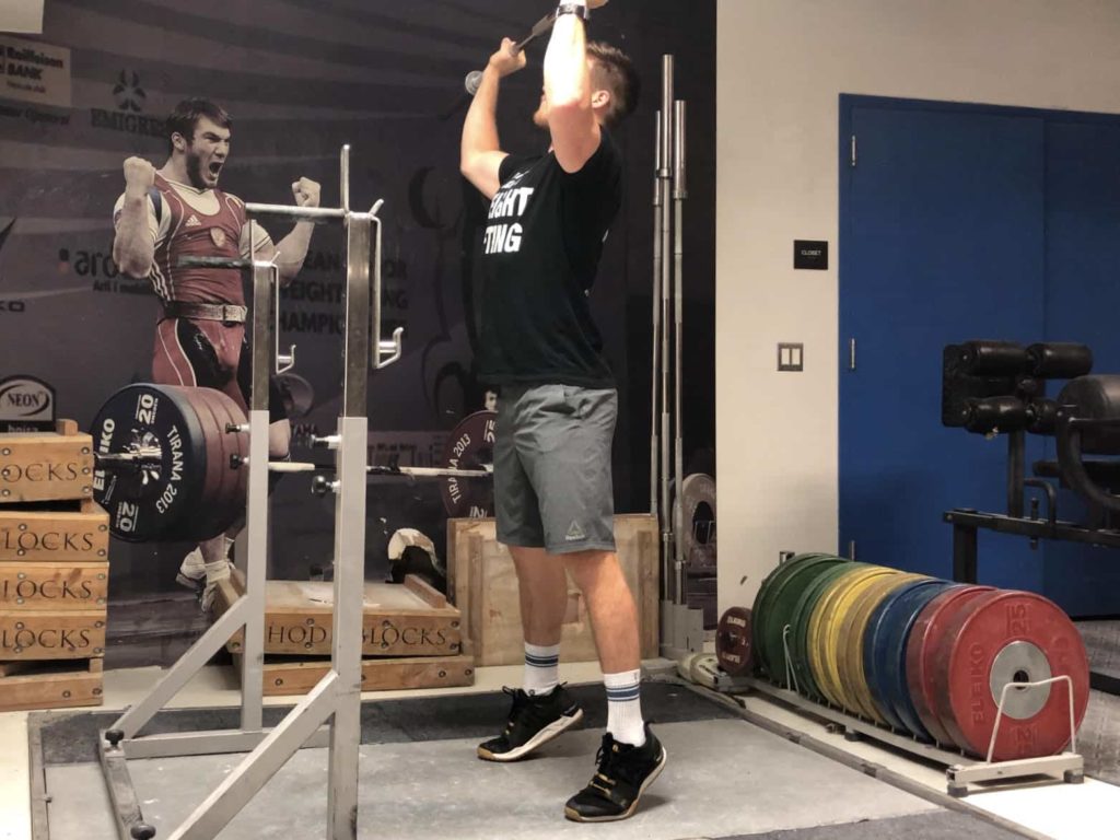Squat Jerk Drive Phase 2