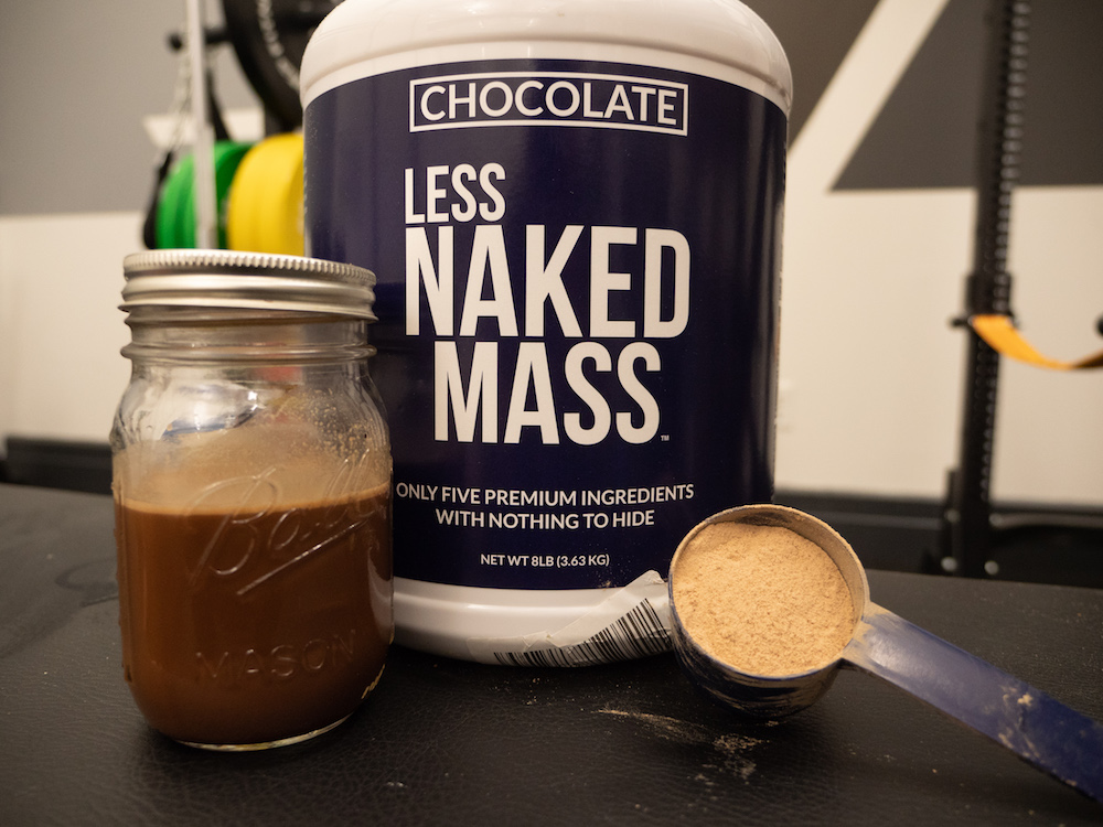 Less Naked Mass