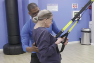 Ruth Bader Ginsburg workout