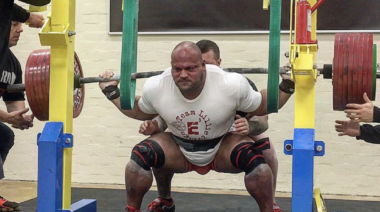 Eric Lilliebridge Squats 451kg