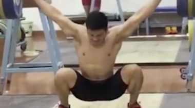 Chinese Weightlifter Shi Zhiyong Snatches 170kg