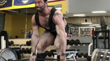 Powerlifter Ben Pollack Deadlifts 360kg