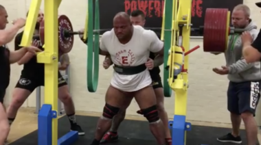 Powerlifter Eric Lilliebridge Squats 461kg