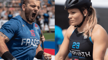 Mat Fraser and Laura Horvath Day 1 Leaders of 2018 Reebok CrossFit Games