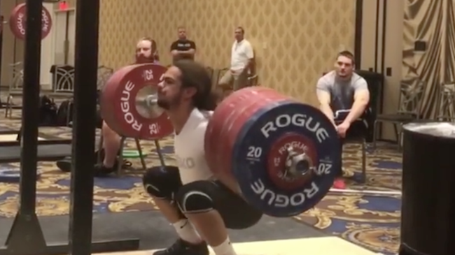 Harrison Maurus 270kg squat
