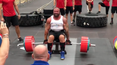 Martin Tye 500kg deadlift