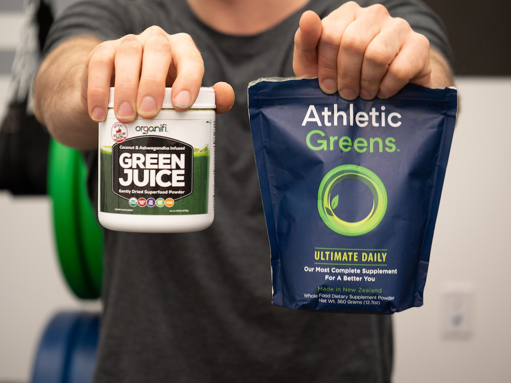 Organifi vs Athletic Greens Supplements