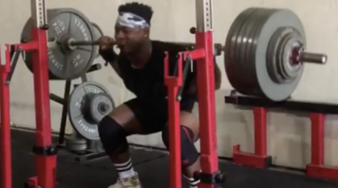 Russel Orhii Squats 301.5kg